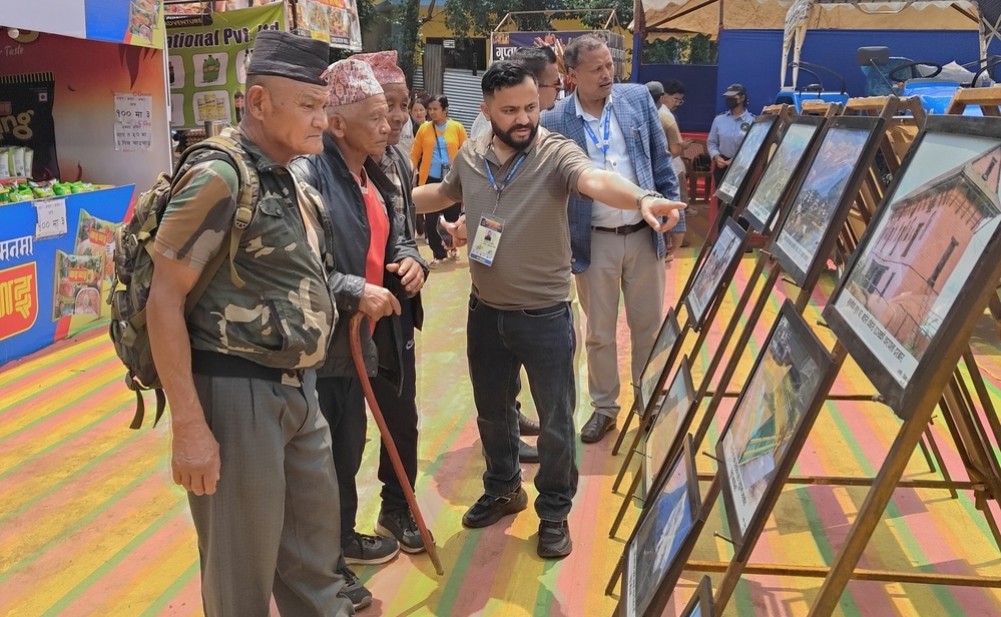 गुल्मी महोत्सवमा दिनेश बस्नेतका तस्बिर आकर्षण