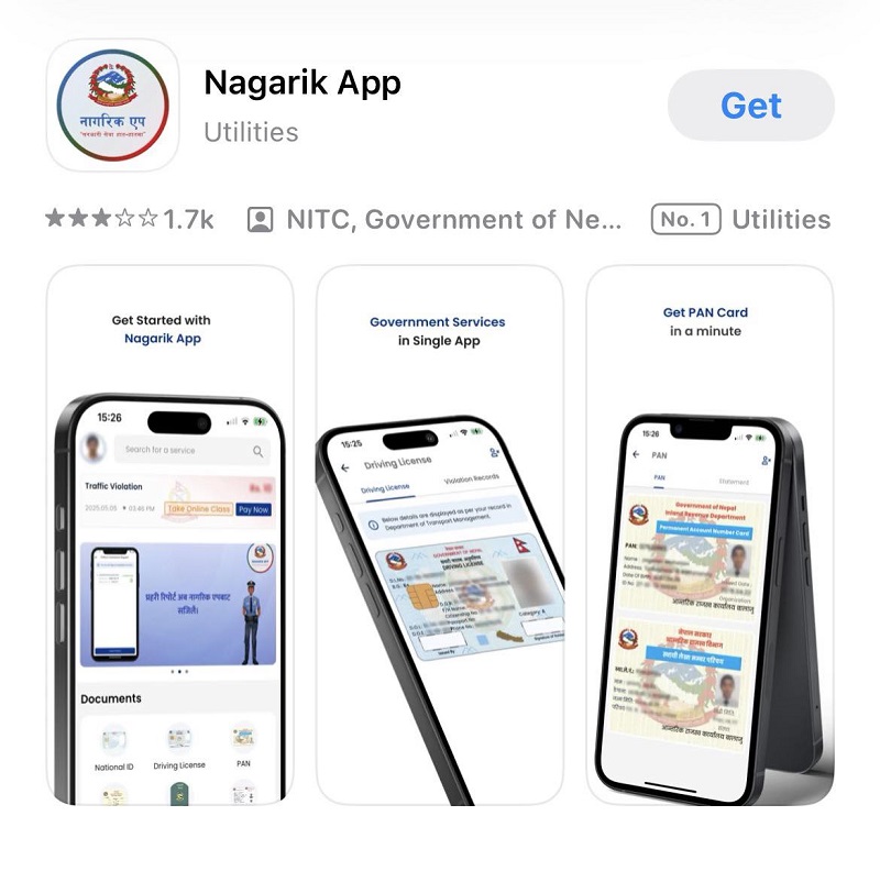 अब जन्म र विवाह दर्ता प्रमाणपत्र पनि नागरिक एपमा उपलब्ध हुने